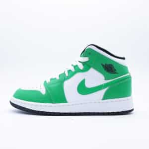 Jordan 1 Mid Lucky Green W