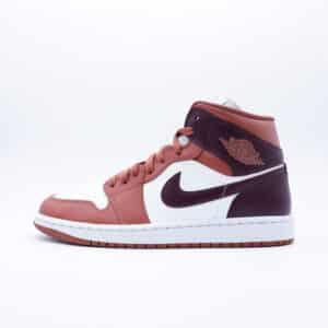 Jordan 1 Mid High Brown