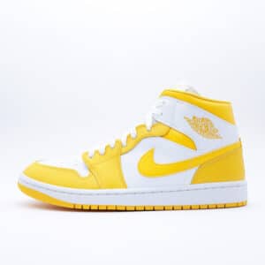 Jordan 1 Mid Yellow/White