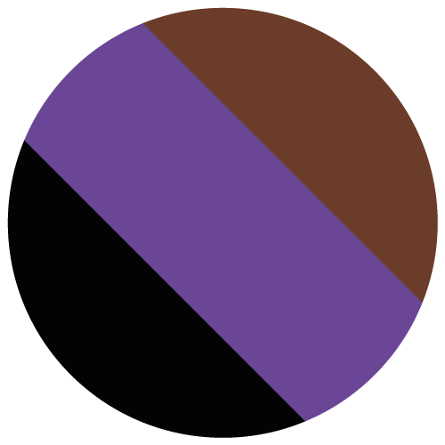 Negro/Morado/Café