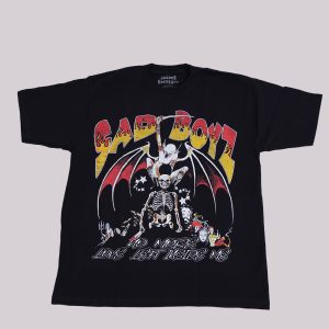 Playera Sadboyz No More Love Skeleton Black