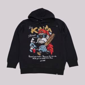 Sudadera Left Point Crystal Dog Red with bat
