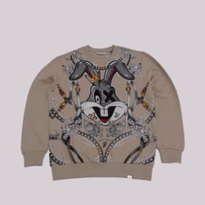 Crewneck Left Point Crystal Bugs Bunny