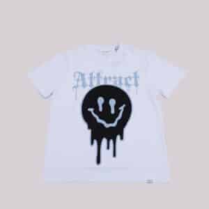 Playera Left Point Crystal Smile Face