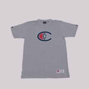 Playera Crooks and Castles C Letter Gray