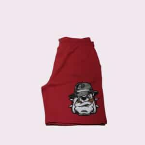 Short Left Point Crystal Bull Dog