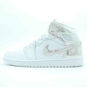 Jordan 1 Mid SE Distressed White